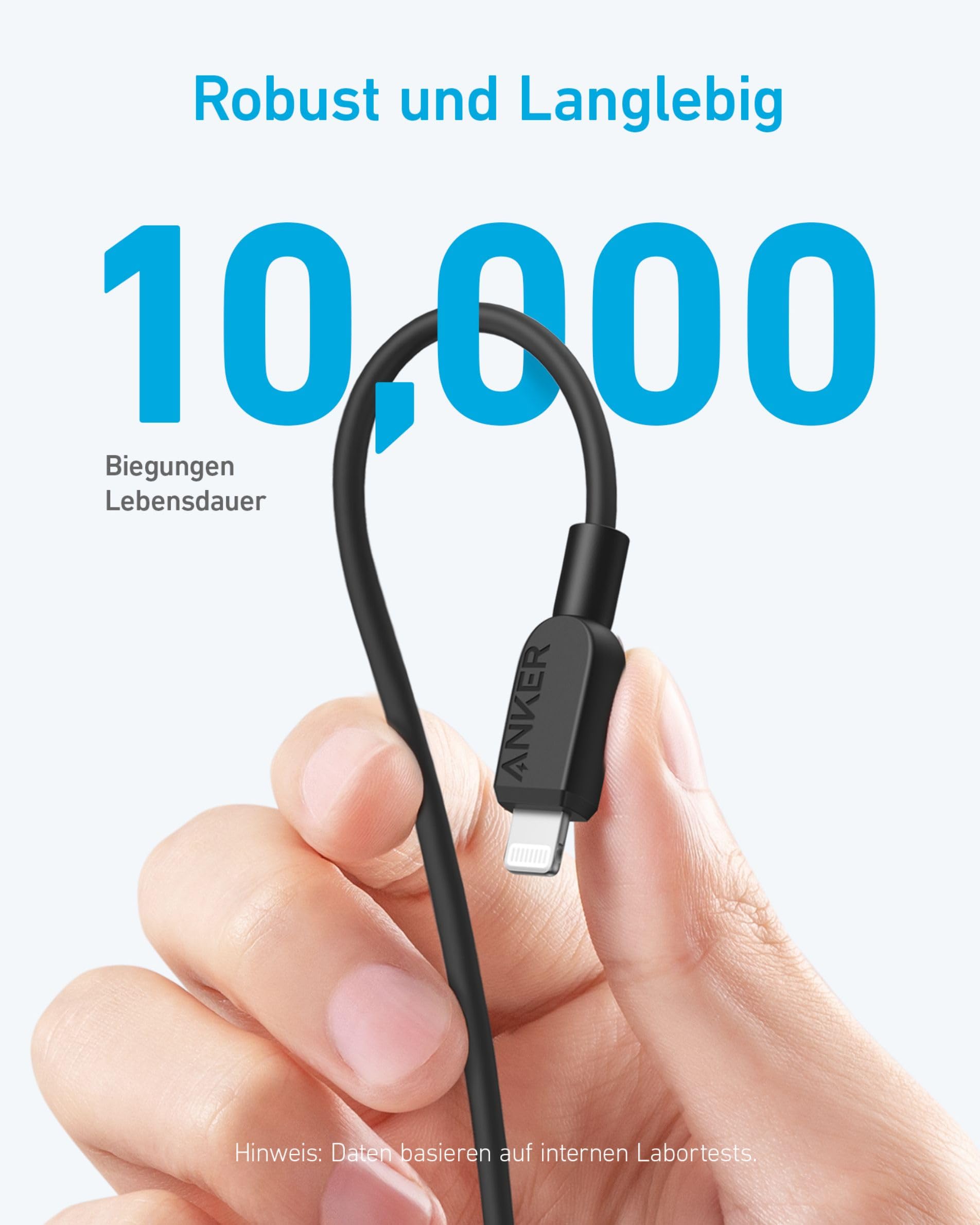 anker-310-usb-c-auf-lightning-kabel-180cm-mfi-schwarz image 3