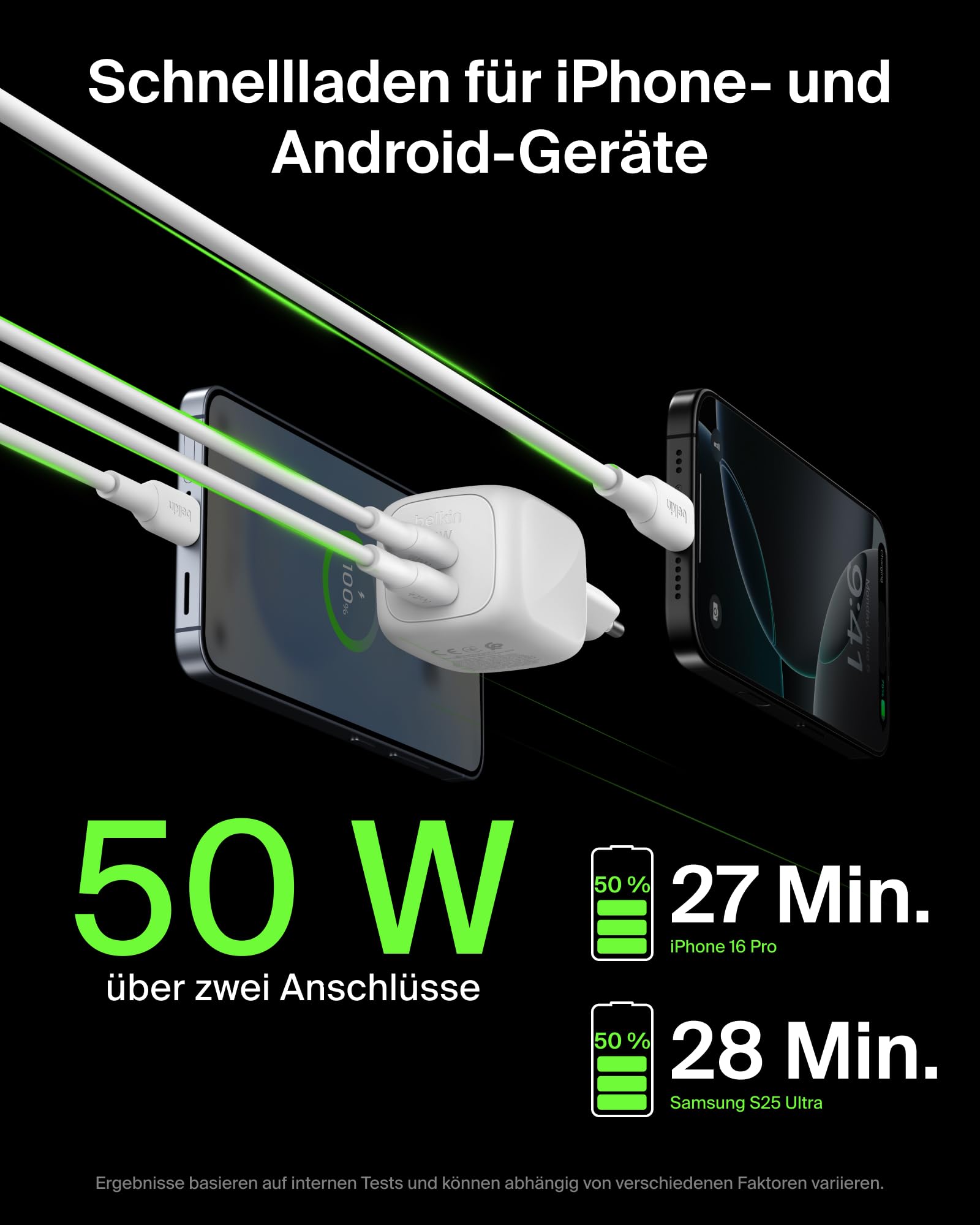 belkin-usb-c-gan-ladeger-t-50w-2-port-mit-pd-3-1-wei image 4