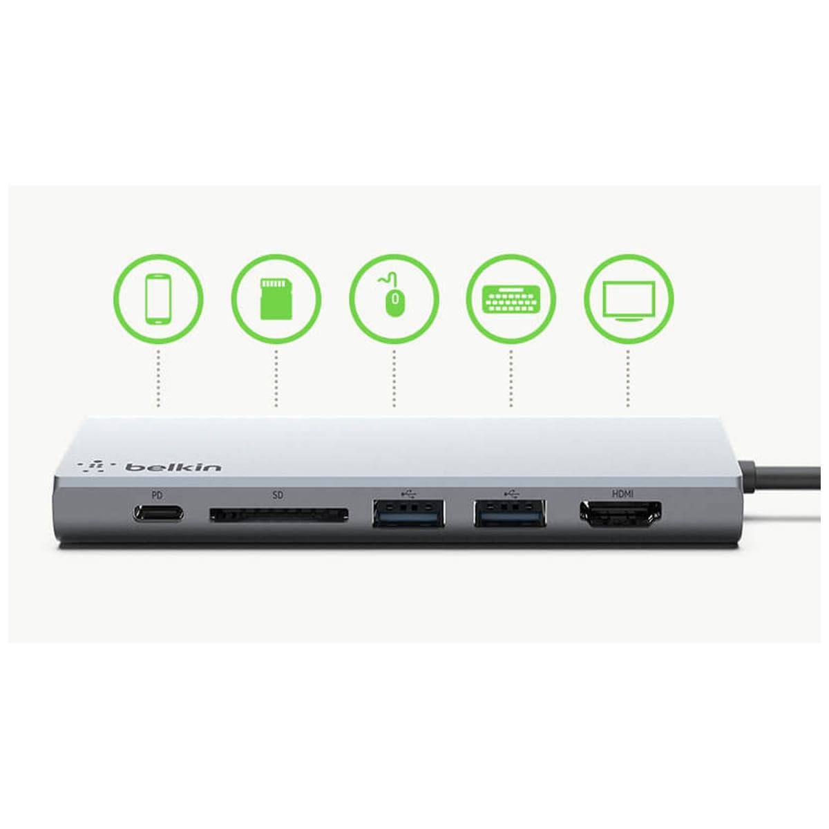 belkin-usb-c-multimedia-hub-mit-hdmi-ethernet-usb-schwarz image 7