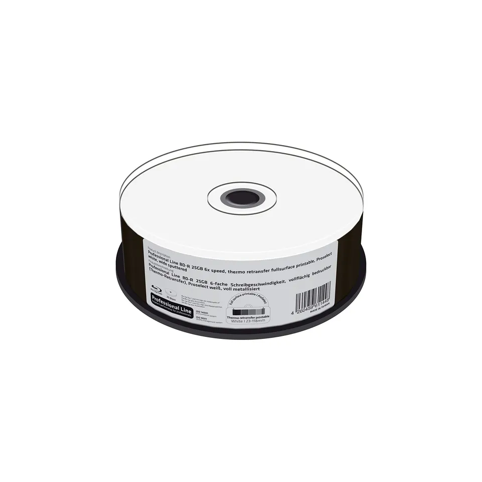 mediarange-bd-r-25gb-6x-thermo-wei-vollfl-chig-bedruckbar-25er-pack image 1