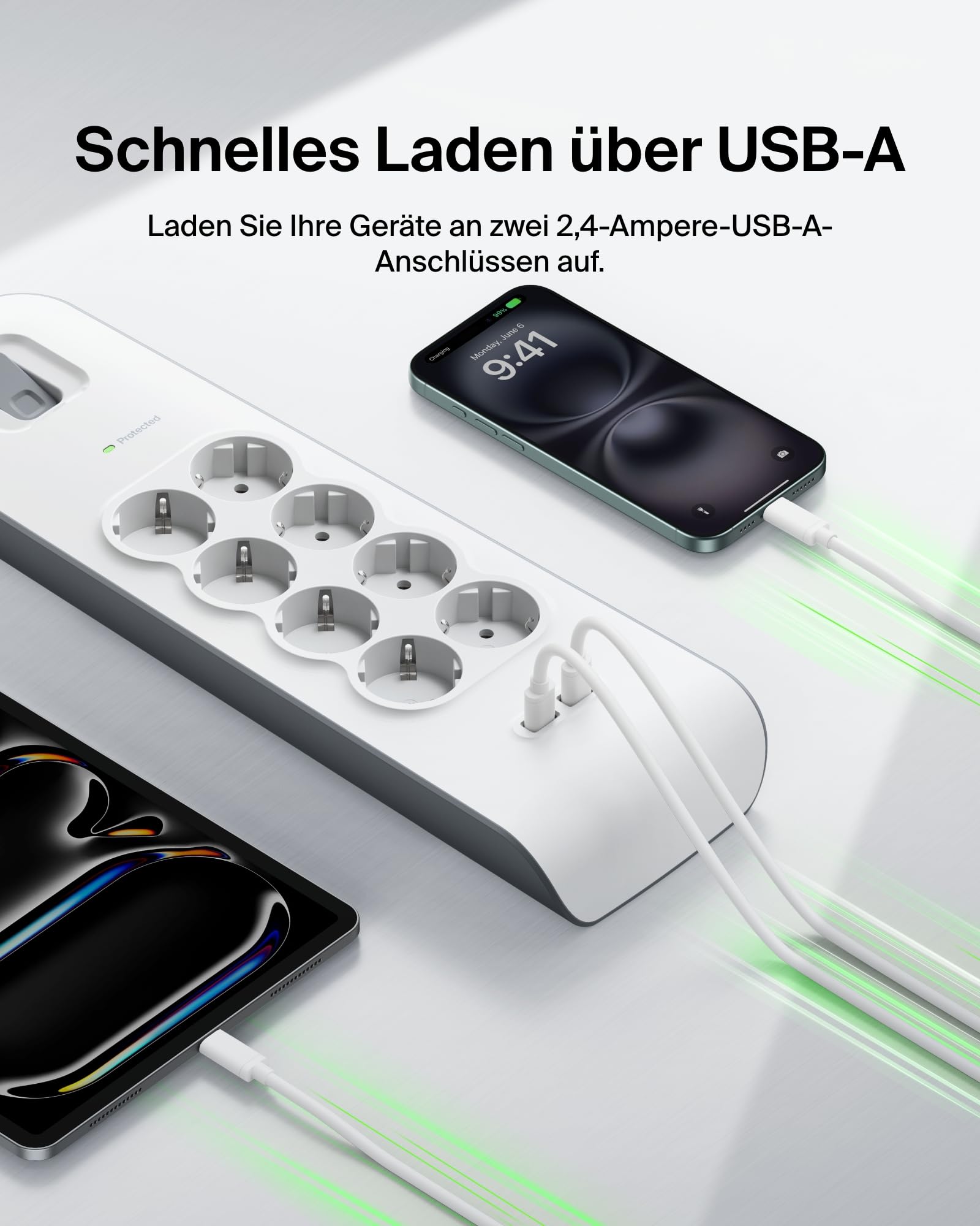 belkin-8-fach-steckdosenleiste-mit-berspannungsschutz-und-2x-usb-a-2-4a-2-m image 5