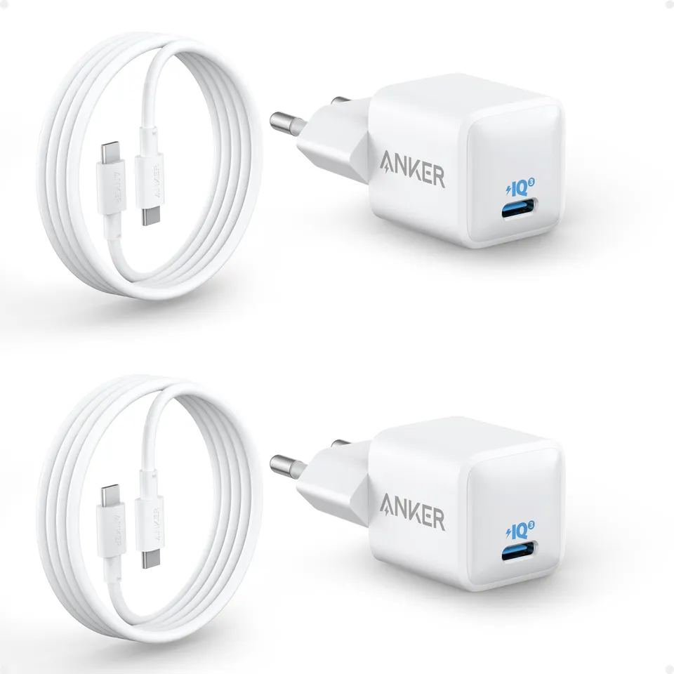 anker-nano-20w-doppelset-2x-usb-c-netzteil-2x-180cm-kabel image 1
