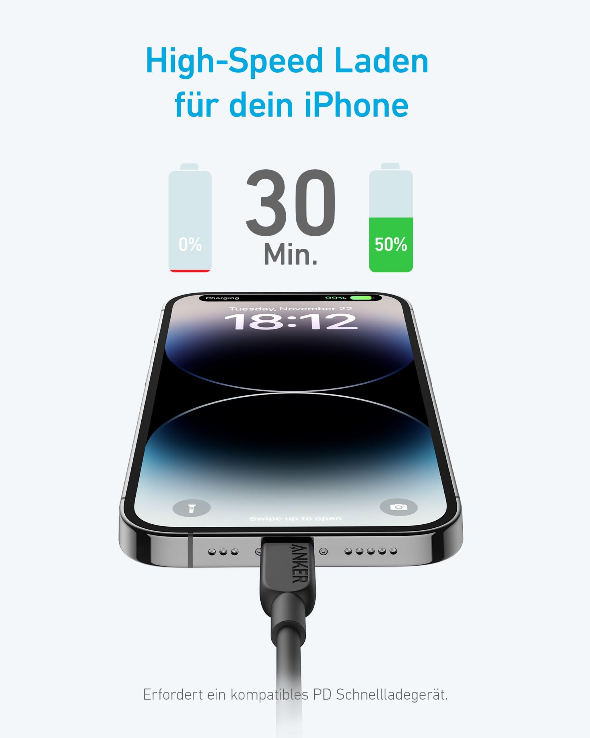 anker-310-usb-c-auf-lightning-kabel-180cm-mfi-schwarz image 2