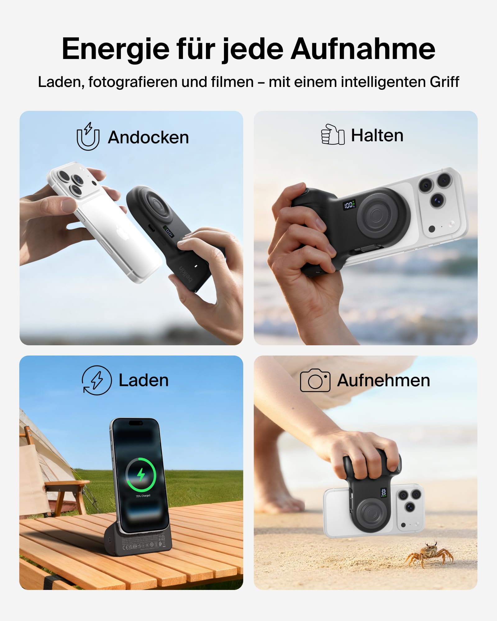 belkin-stage-powergrip-9300mah-magnet-powerbank-mit-kameragriff-schwarz image 2
