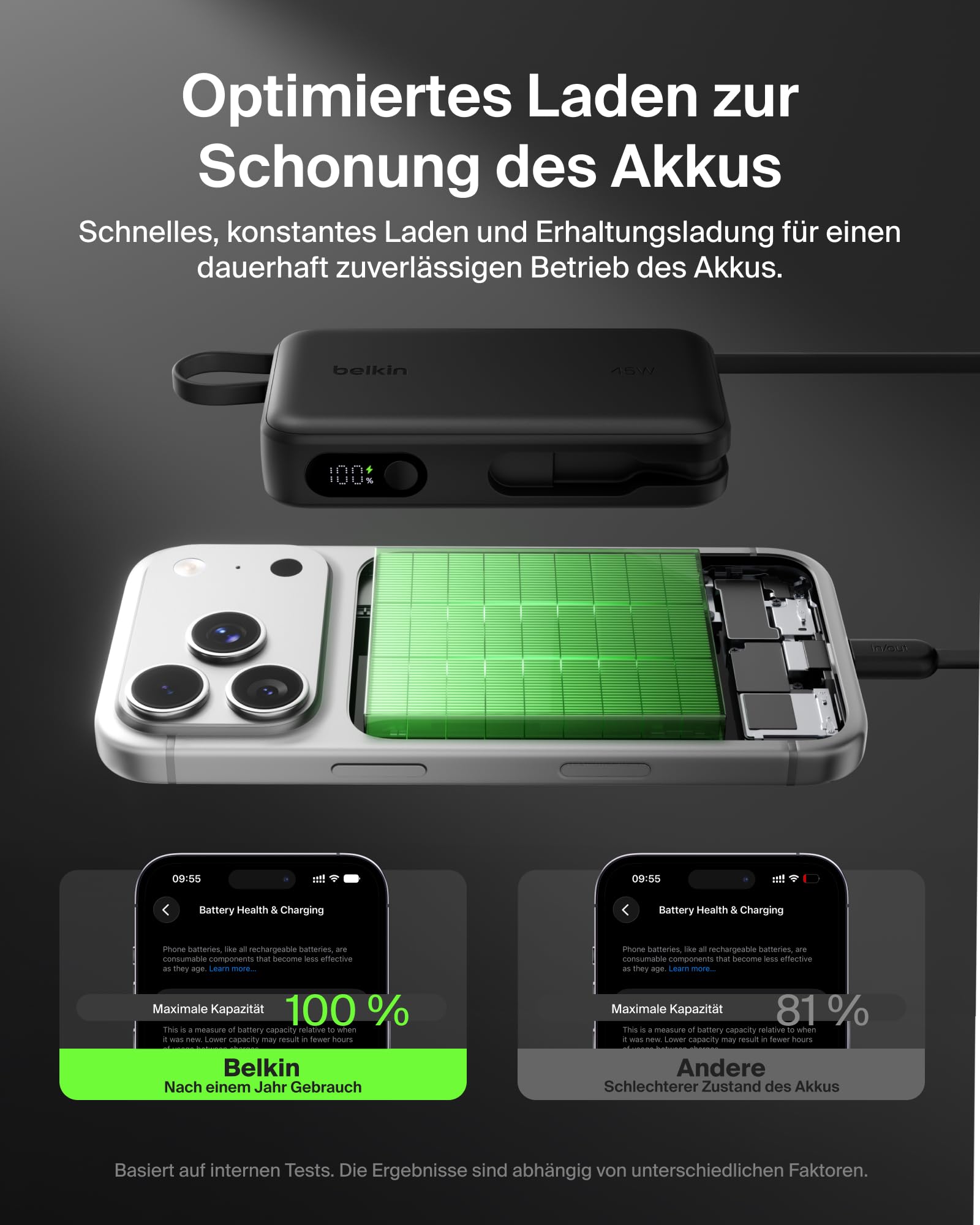 belkin-ultracharge-10000mah-powerbank-45w-mit-integriertem-usb-c-kabel-und-displ image 7