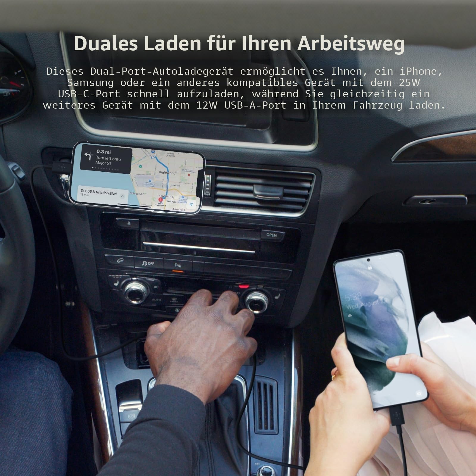 belkin-boostcharge-kfz-ladeger-t-37w-usb-c-pps-usb-a image 2