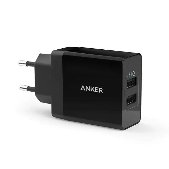 anker-24w-2-port-usb-ladeger-t-poweriq-schwarz image 1