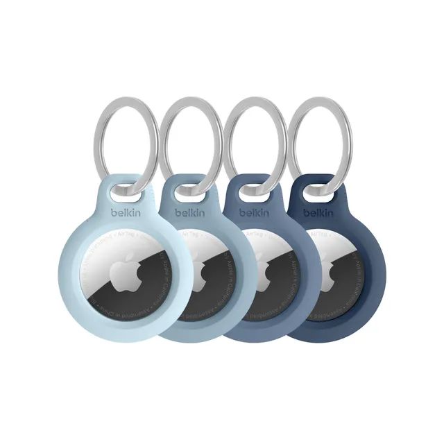 belkin-apple-airtag-anh-nger-secure-holder-4er-pack-blau image 1