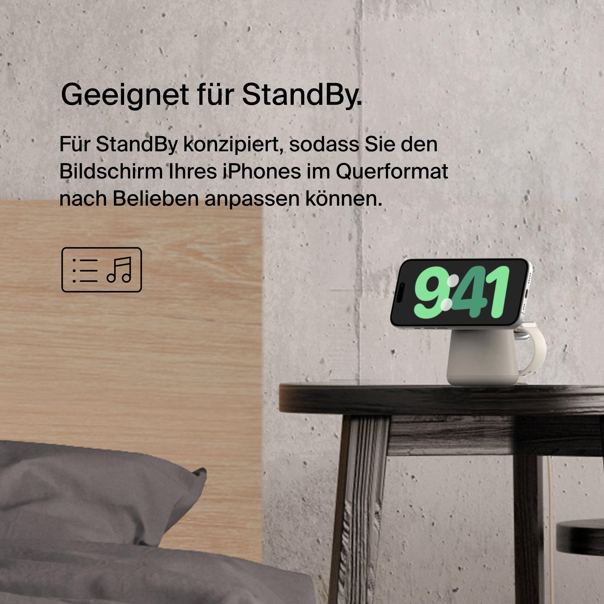 belkin-boostcharge-pro-2-in-1-ladestation-magsafe-15w-schwarz image 3