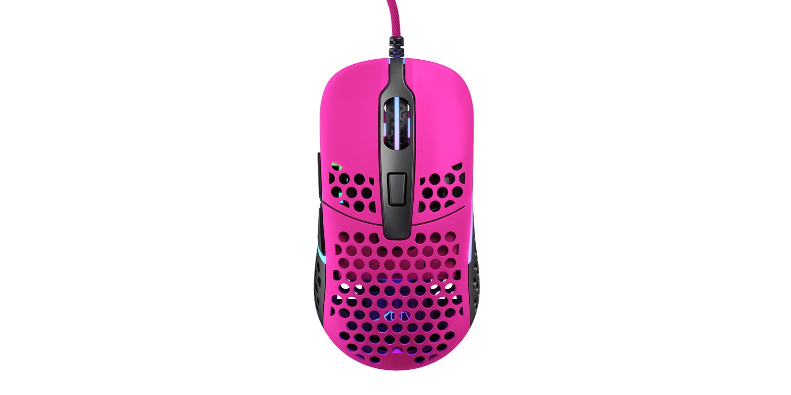 cherry-xtrfy-m42-rgb-kabelgebundene-gaming-maus-pixart-3389-pink-edition image 1