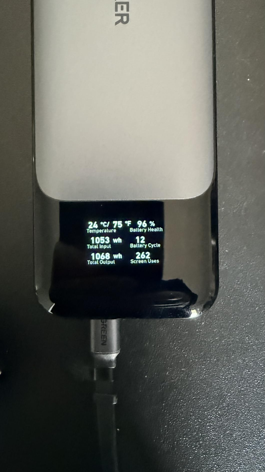 Lädt MacBook wie am Netzteil