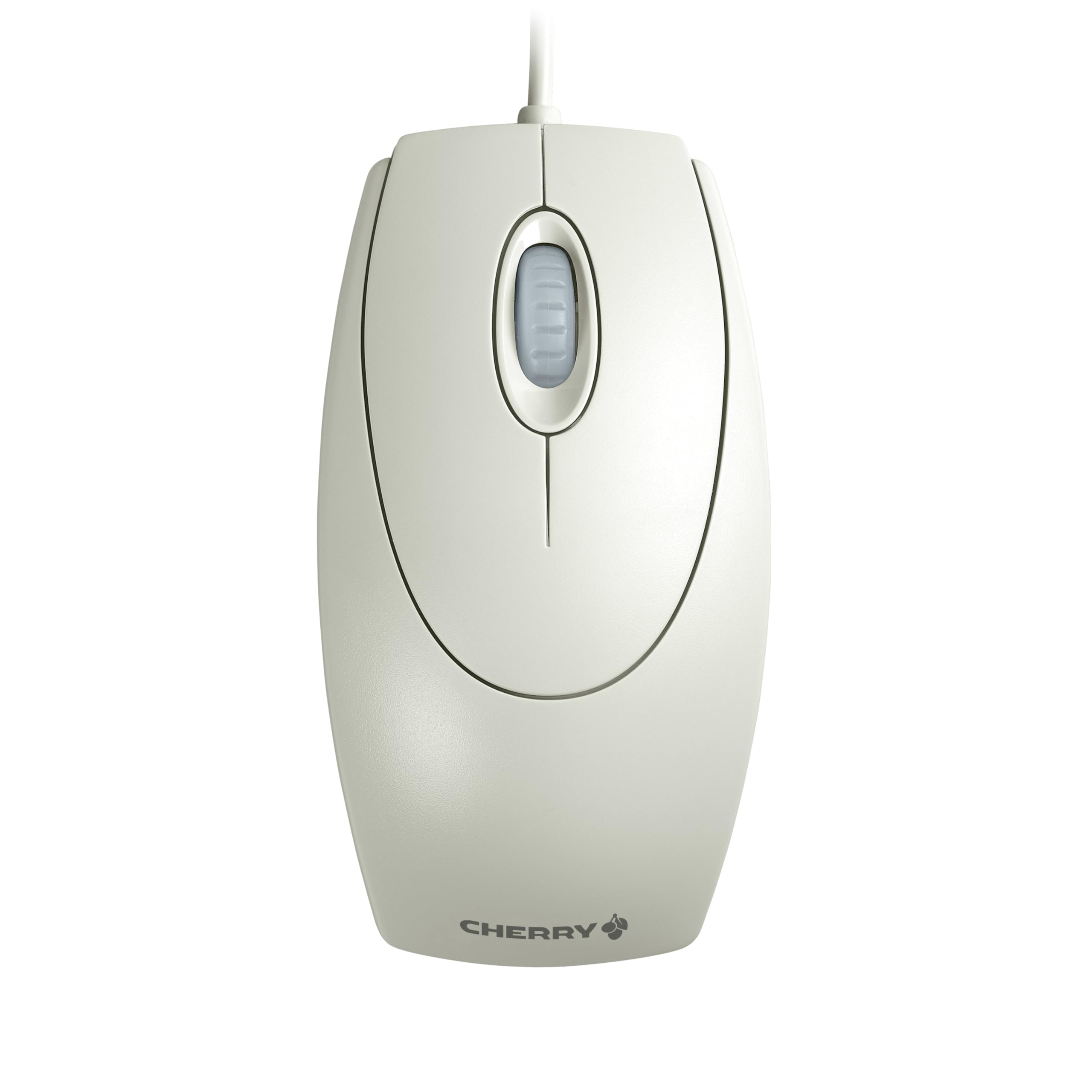 cherry-wheelmouse-kabelgebundene-retro-maus-hellgrau image 1