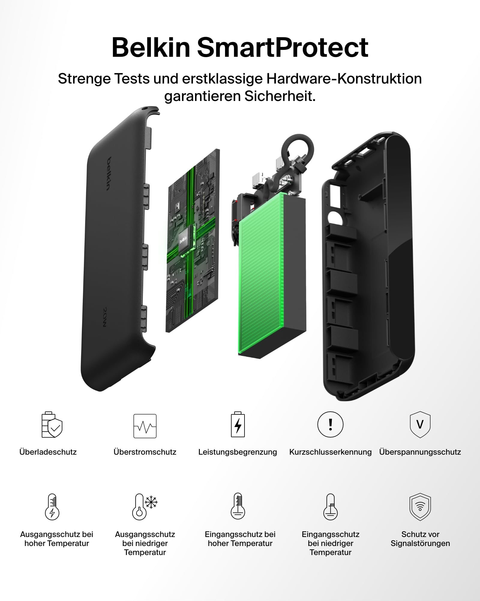 belkin-boostcharge-power-bank-20000mah-20w-mit-display-2x-usb-c-usb-a-schwarz image 6