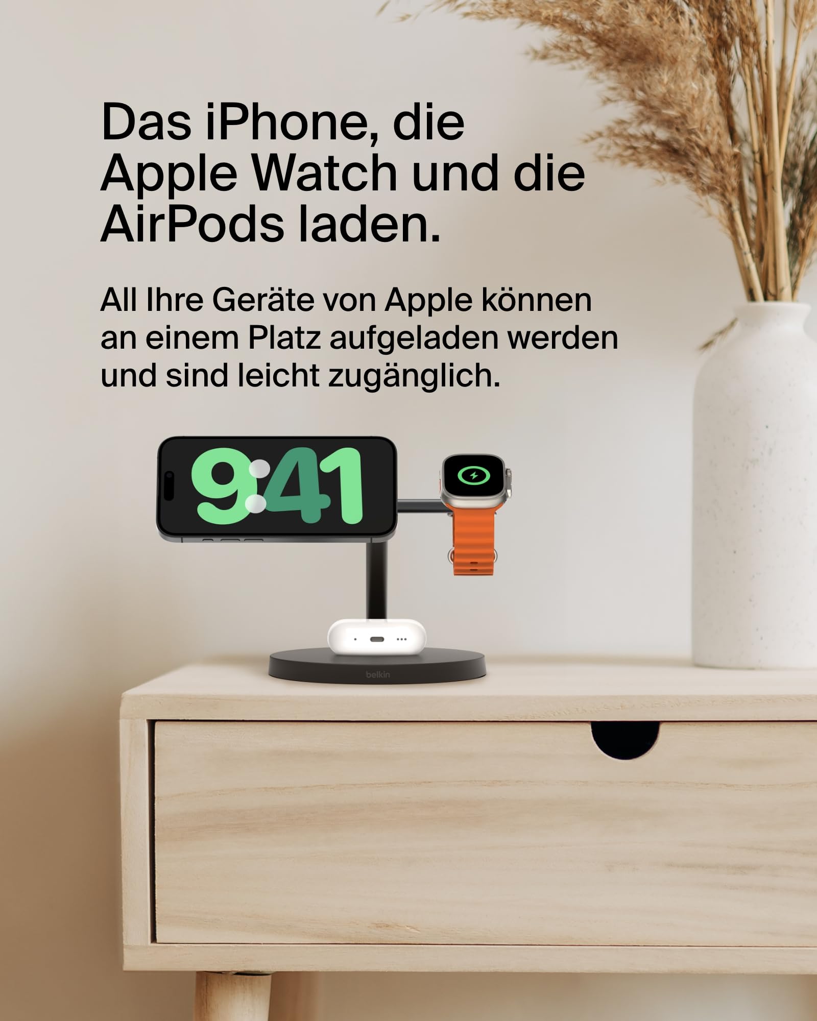 belkin-boostcharge-pro-3-in-1-qi2-ladeger-t-mit-netzteil-schwarz image 2