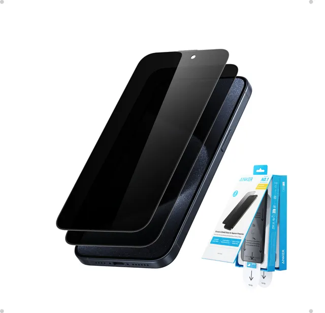 anker-easy-fit-screen-protector-kit-hd-2-pack-f-r-iphone-15-pro-max image 1