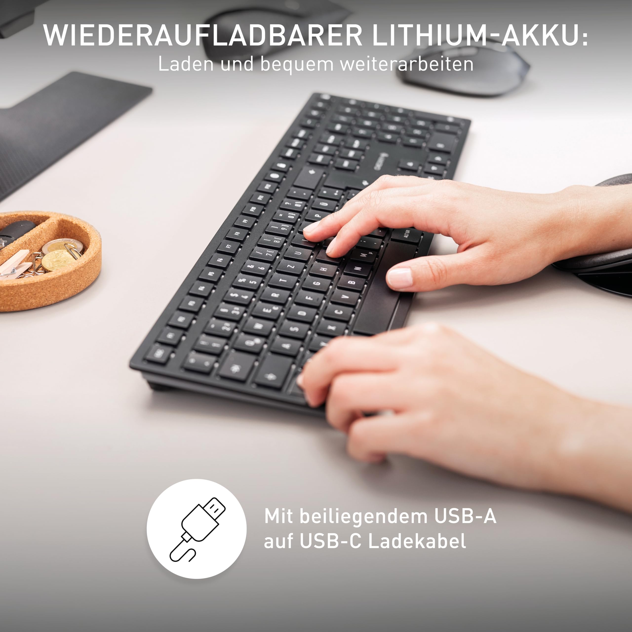 cherry-kw-9100-slim-funk-tastatur-qwertz-schwarz-grau image 3
