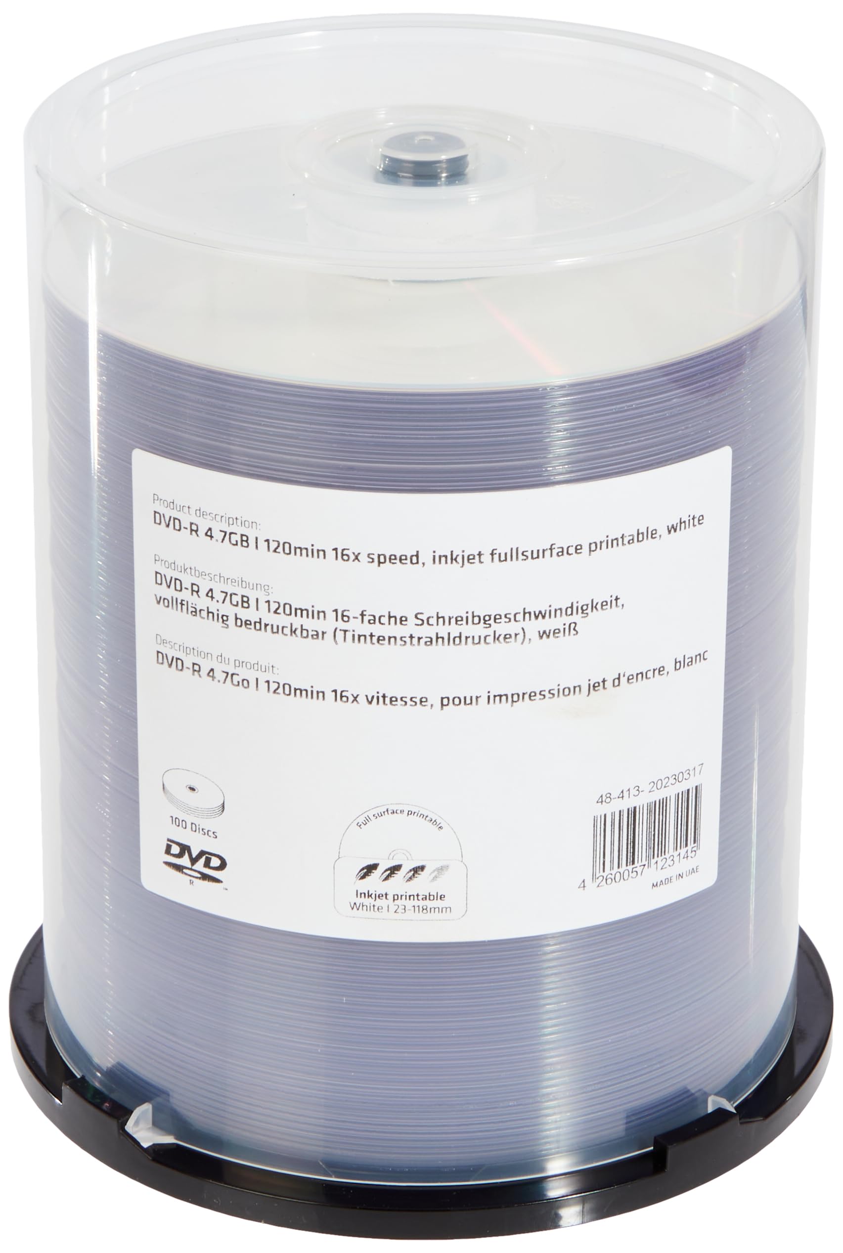 mediarange-dvd-r-4-7gb-120min-25er-pack-16x-inkjet-bedruckbar image 5