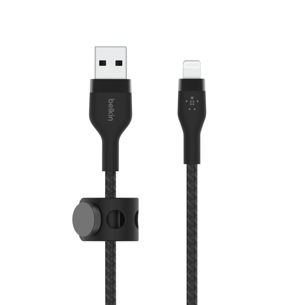 belkin-boostcharge-pro-flex-usb-a-auf-lightning-kabel-2-m-schwarz image 2