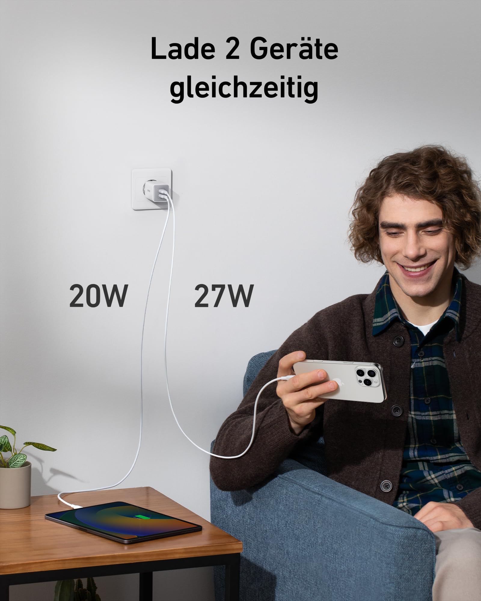 anker-523-nano-3-47w-usb-c-ladeger-t-2-port-gan image 2