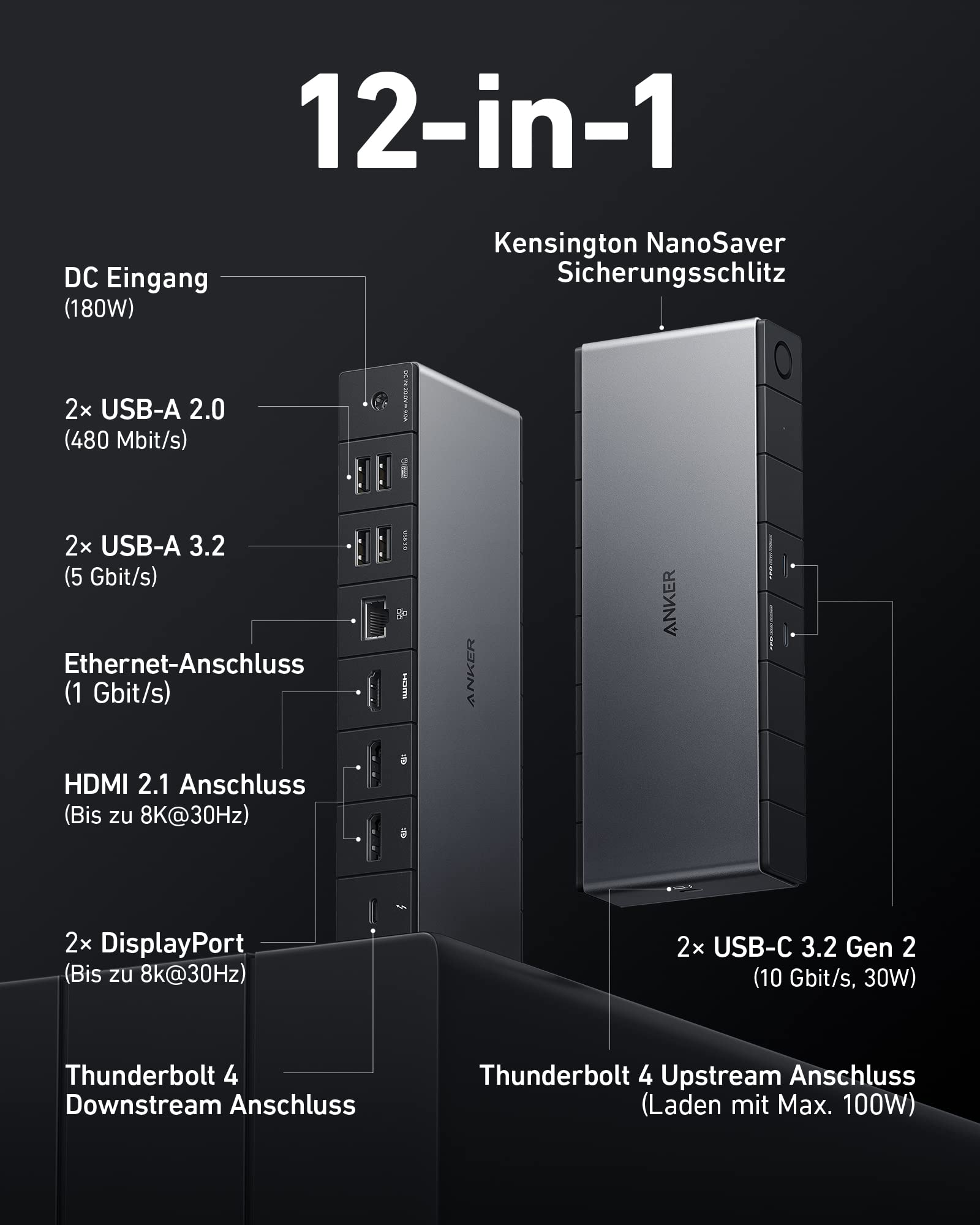 anker-778-thunderbolt-dockingstation-12-in-1-thunderbolt-4 image 2