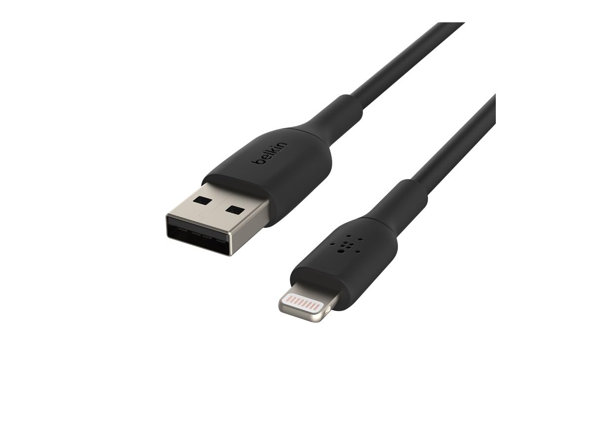 belkin-boostcharge-lightning-auf-usb-a-kabel-1m-schwarz-mfi image 2
