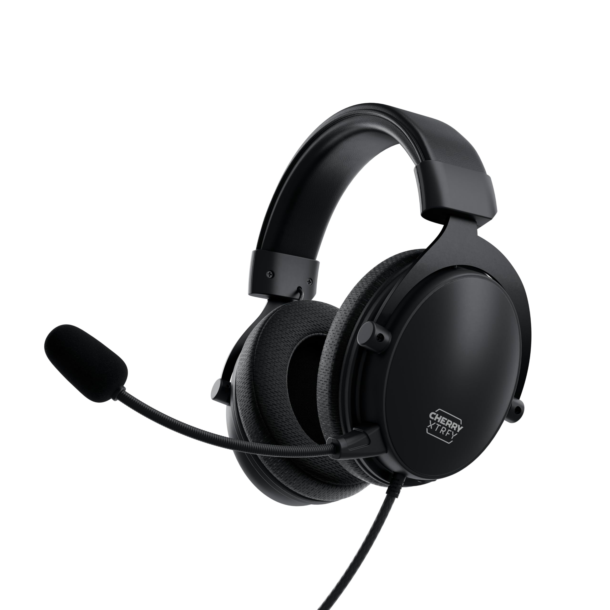 cherry-xtrfy-h2-gaming-headset-schwarz-mit-53-mm-treiber image 1