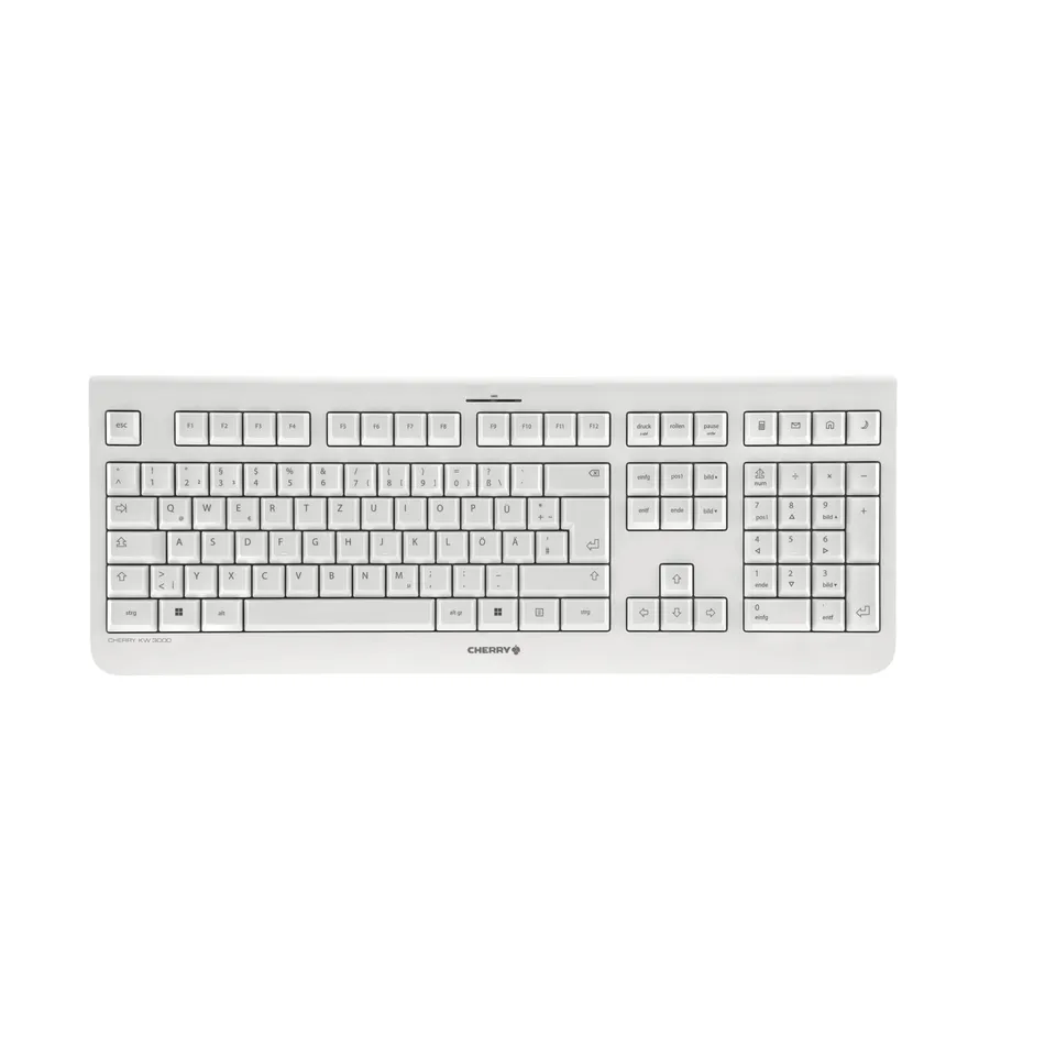 cherry-kw-3000-kabellose-office-tastatur-qwertz-wei-grau image 1
