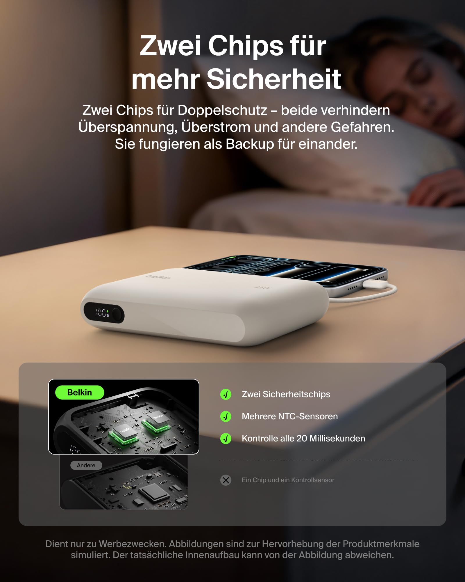 belkin-ultracharge-20000-mah-powerbank-45w-beige-mit-usb-c-kabel-display image 4