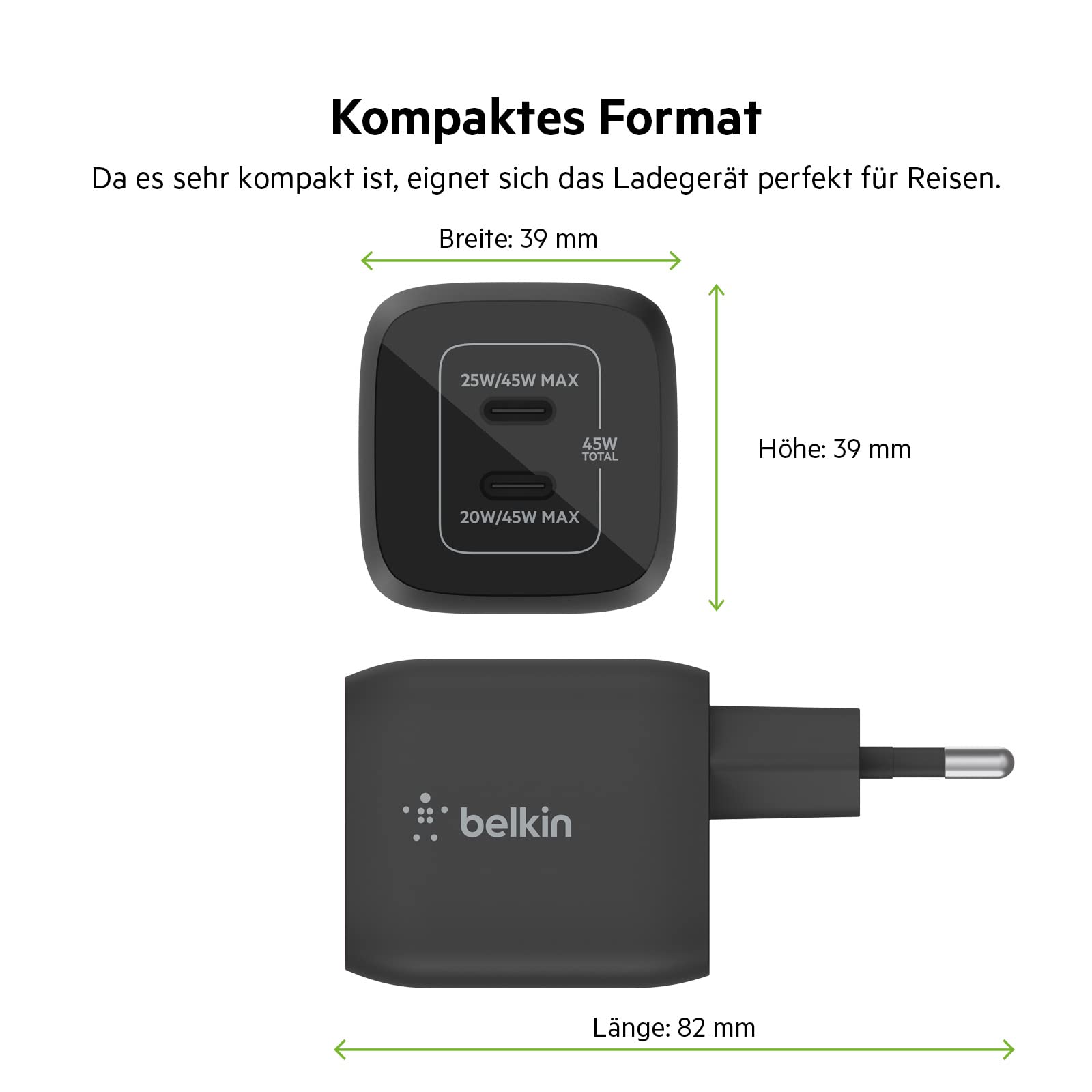 belkin-boostcharge-pro-45w-gan-usb-c-ladeger-t-2-port-pd-3-0 image 5