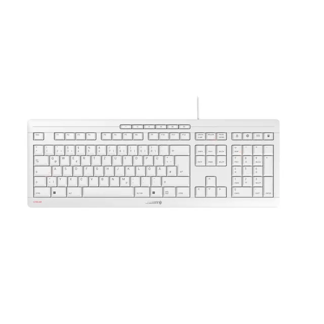 cherry-stream-keyboard-kabelgebundene-tastatur-ungarisches-qwertz-layout-wei-gra image 1