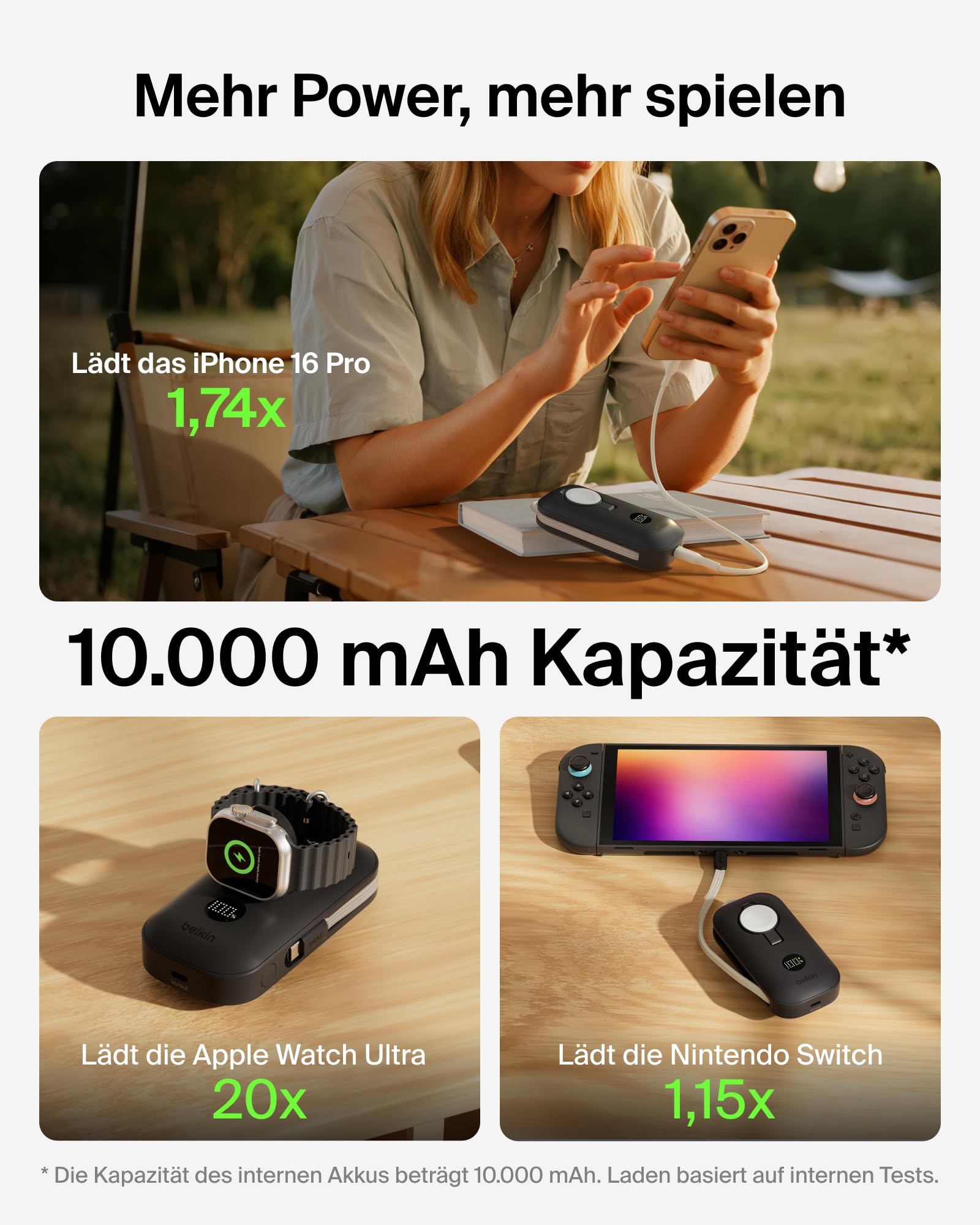 belkin-boostcharge-pro-10000mah-powerbank-mit-apple-watch-charger-45w-schwarz image 3