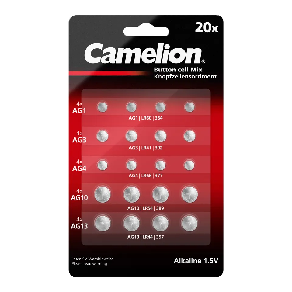 camelion-alkaline-ag-knopfzellen-set-20-st-ck image 1