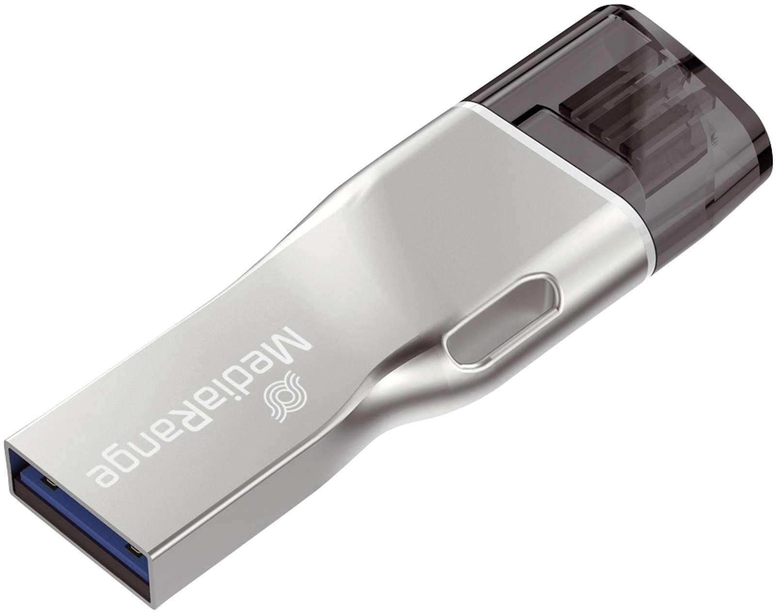 mediarange-combo-flash-laufwerk-32gb-usb-3-0-lightning image 2