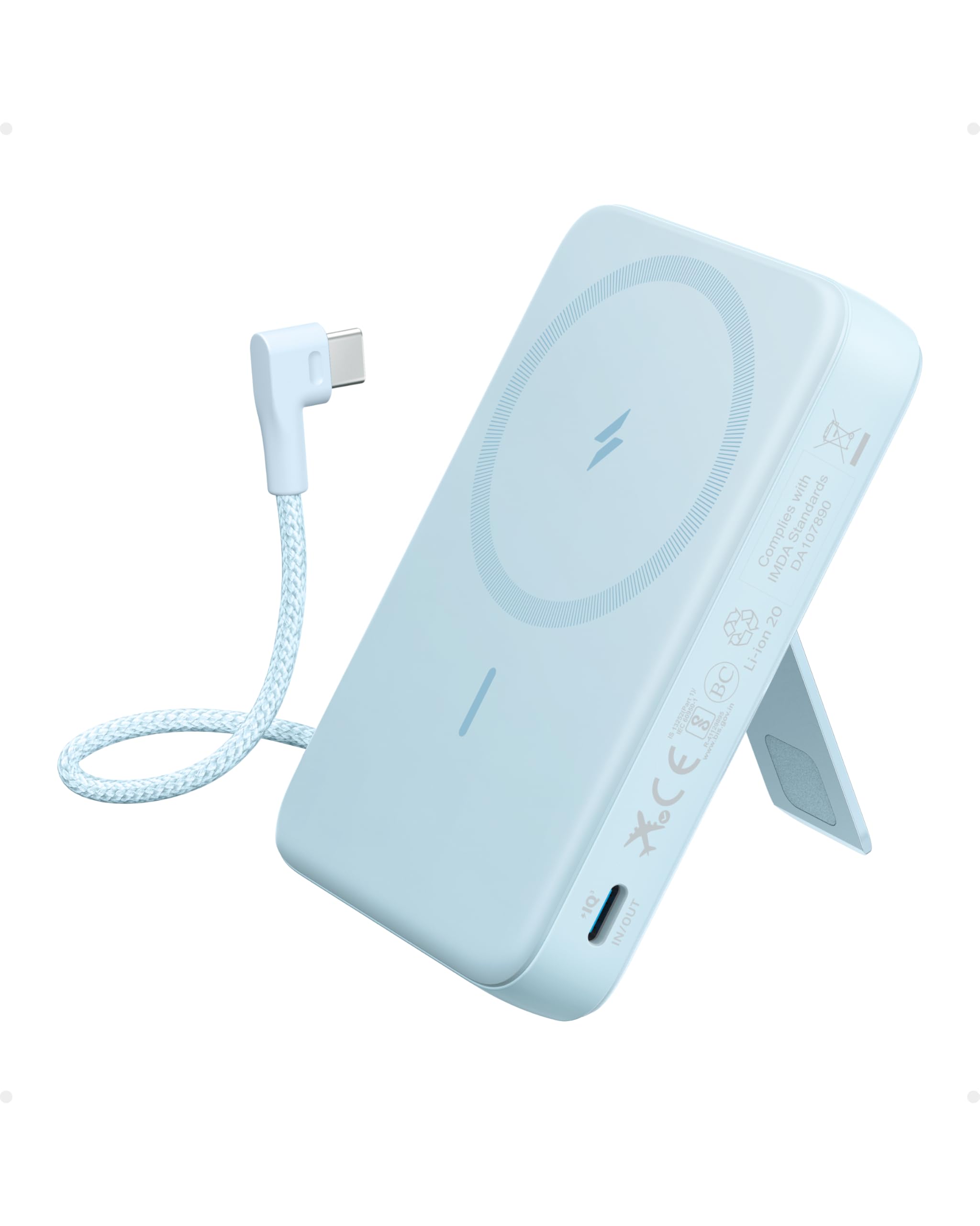 anker-zolo-10k-magnetische-powerbank-mit-usb-c-kabel-und-st-nder image 7