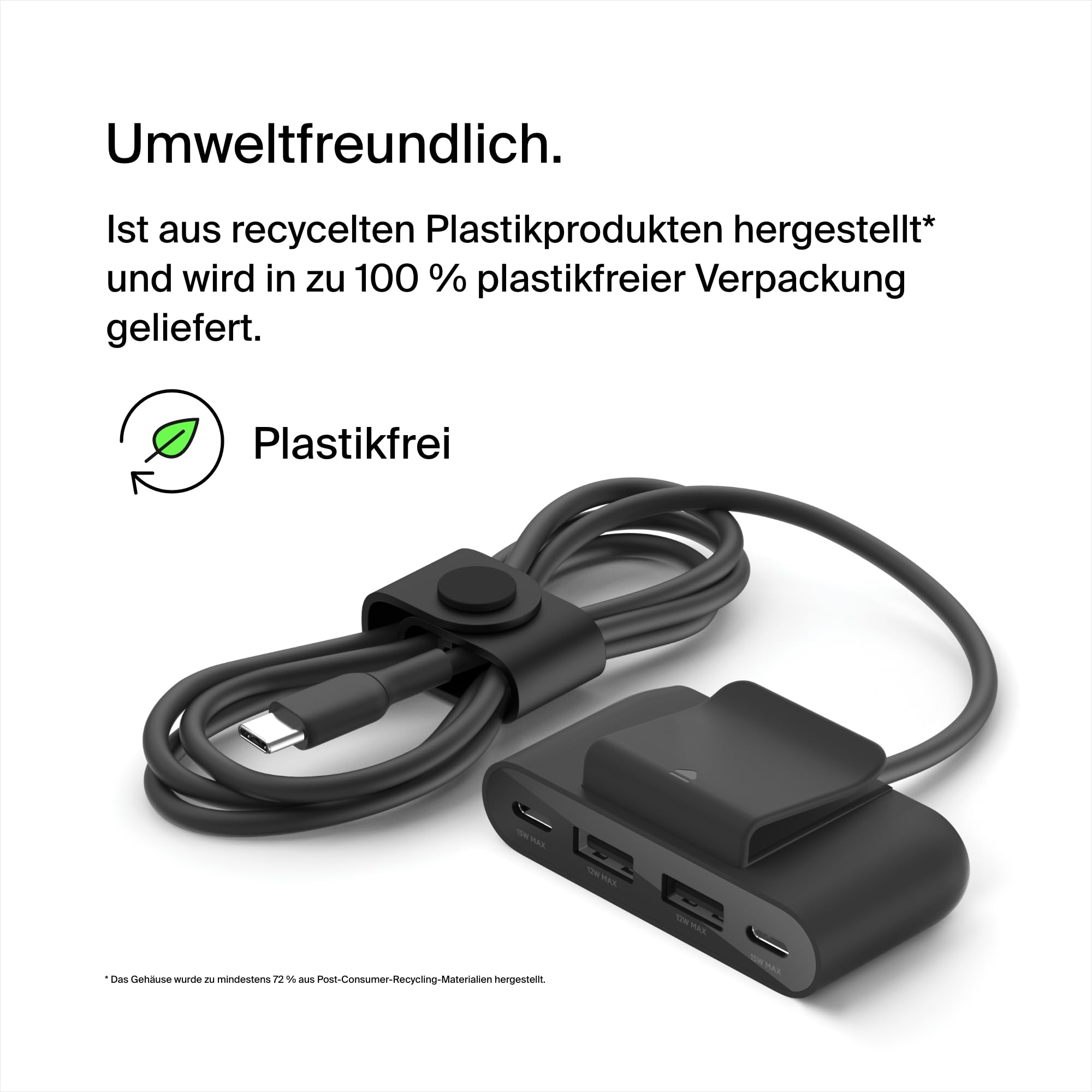 belkin-4-port-usb-splitter-30w-mit-2m-kabel-2x-usb-c-2x-usb-a-schwarz image 5