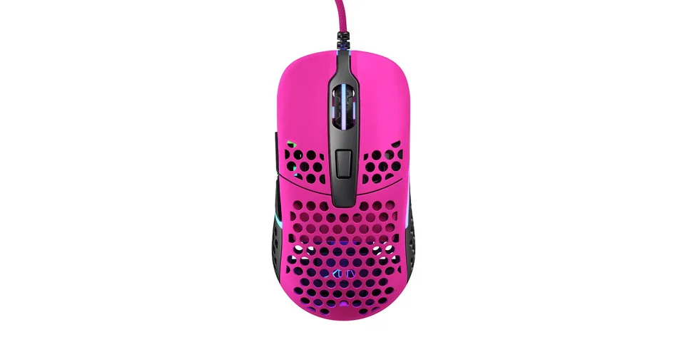 cherry-xtrfy-m42-rgb-kabelgebundene-gaming-maus-pixart-3389-pink-edition image 1