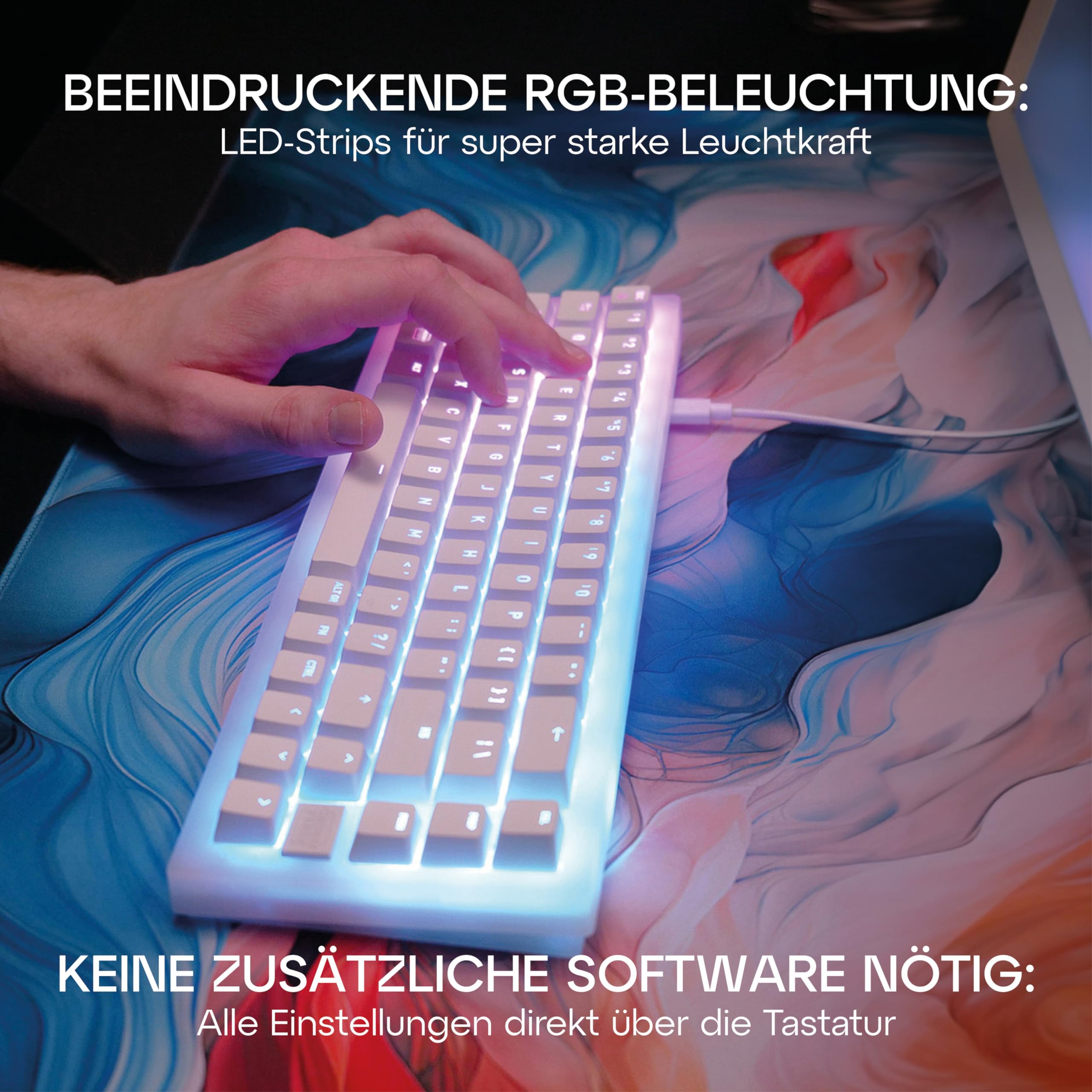 cherry-xtrfy-k5v2-compact-65-gaming-tastatur-qwertz-mx2a-red-schwarz image 4