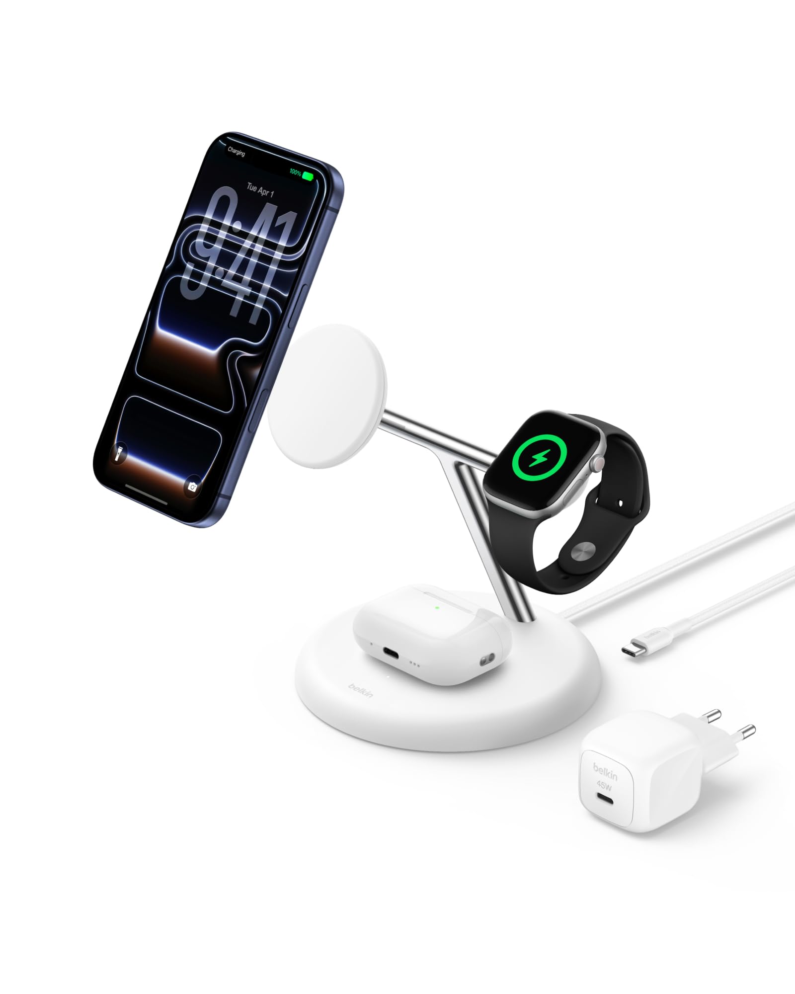 belkin-ultracharge-3-in-1-ladestation-qi2-25w-wei-f-r-iphone-watch-airpods image 1