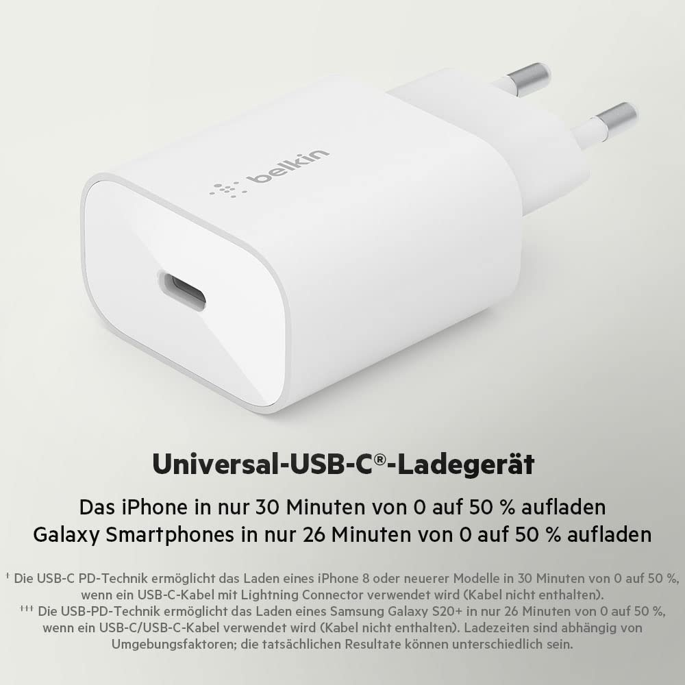 belkin-boostcharge-25w-usb-c-ladeger-t-pps-power-delivery-wei image 2