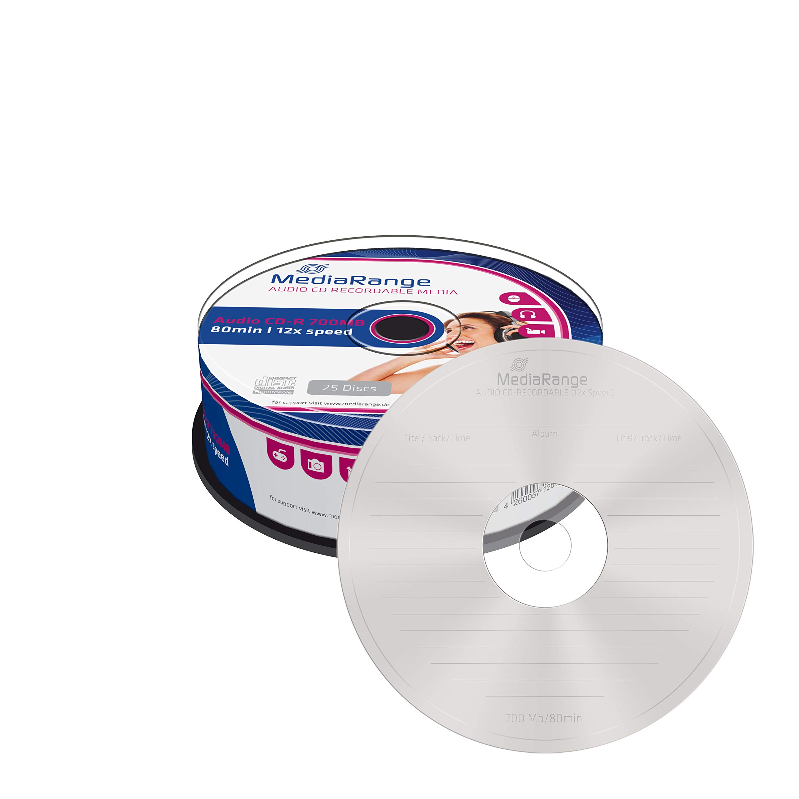 mediarange-audio-cd-r-700mb-80-min-25er-pack image 2