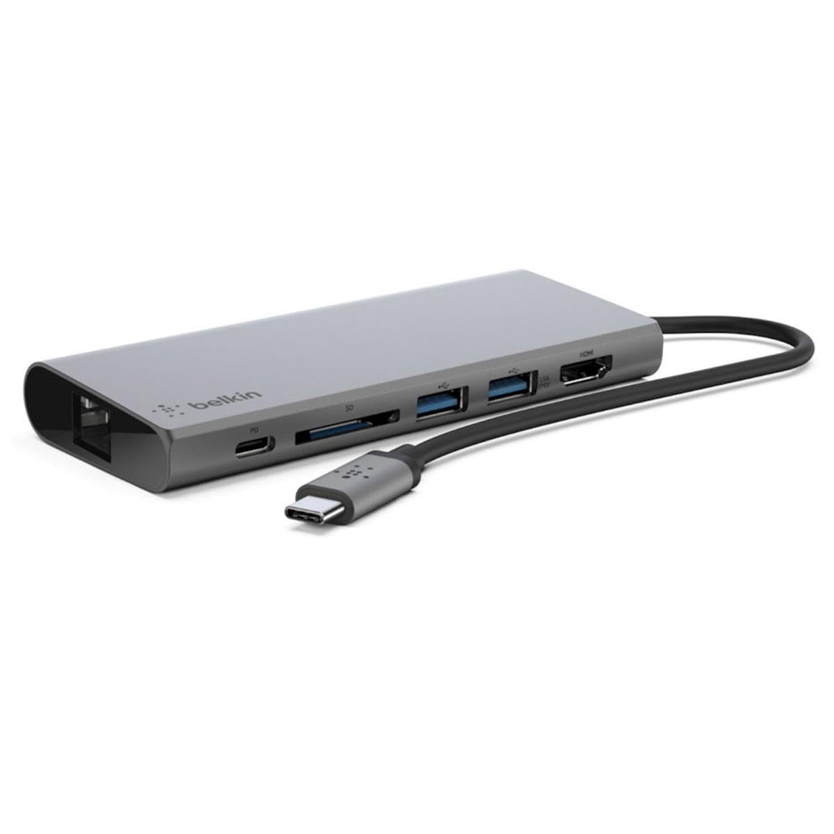 belkin-usb-c-multimedia-hub-mit-hdmi-ethernet-usb-schwarz image 1