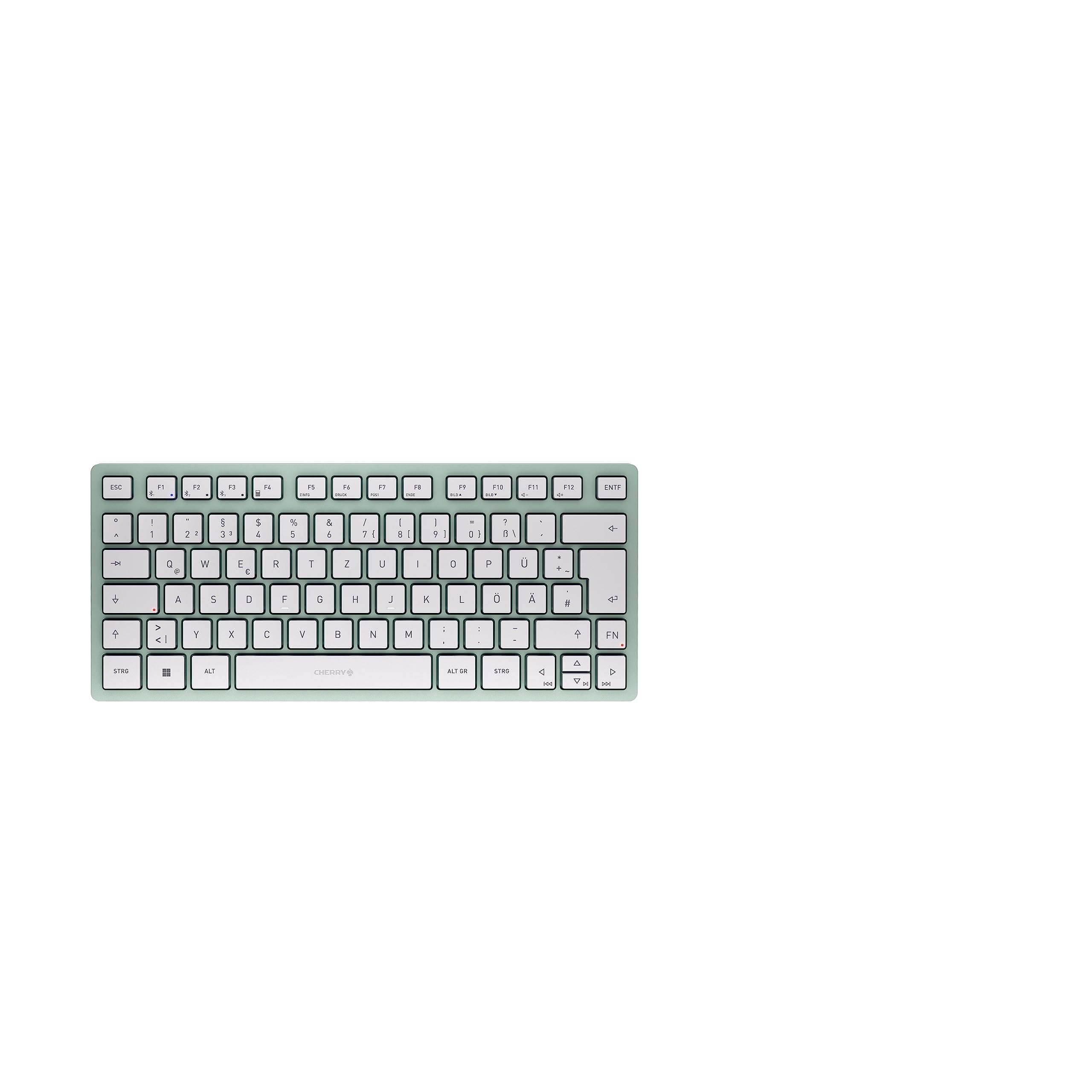 cherry-kw-7100-mini-bt-bluetooth-tastatur-de-qwertz-agave-green image 1