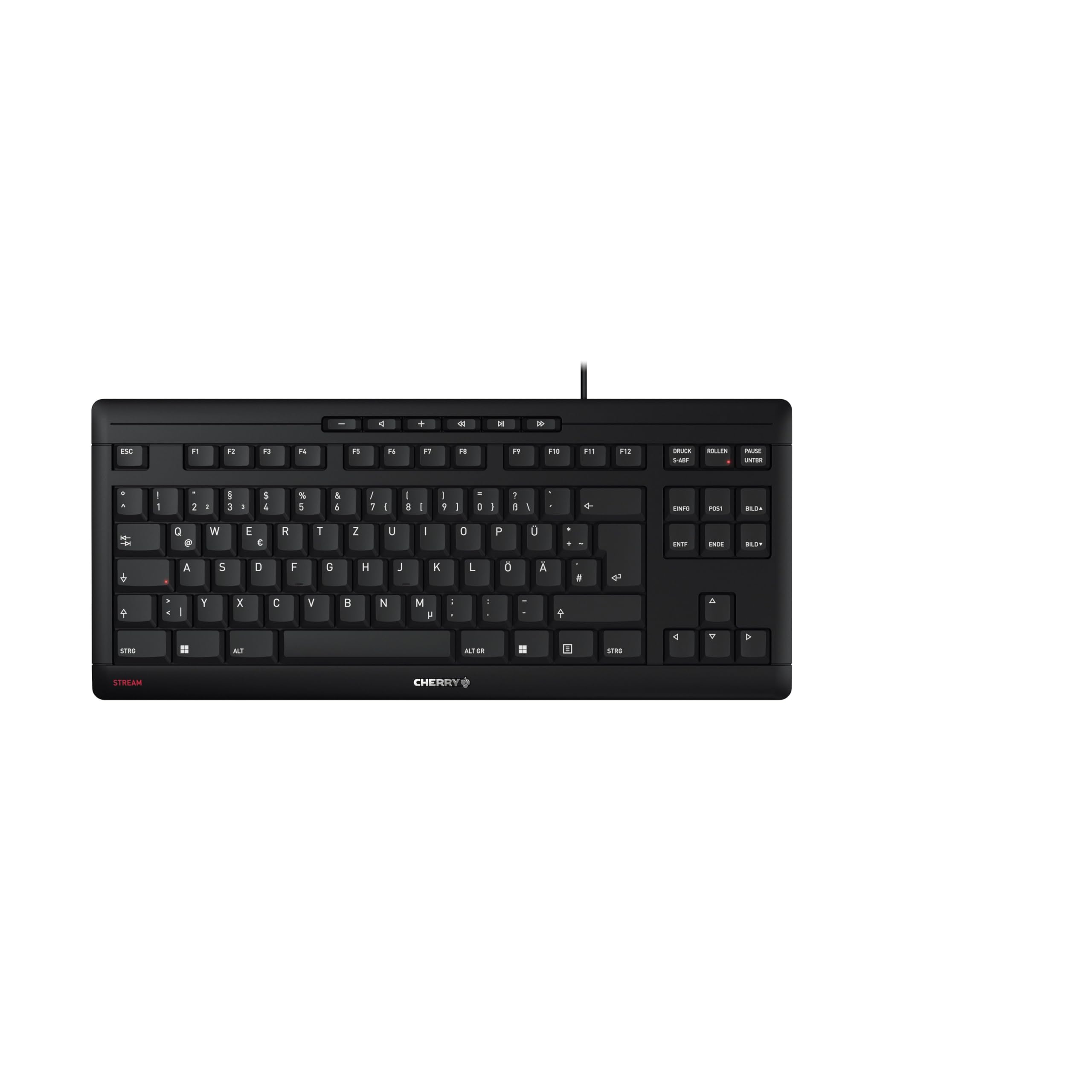cherry-stream-keyboard-tkl-kabeltastatur-deutsch-wei-grau-ohne-nummernblock image 7