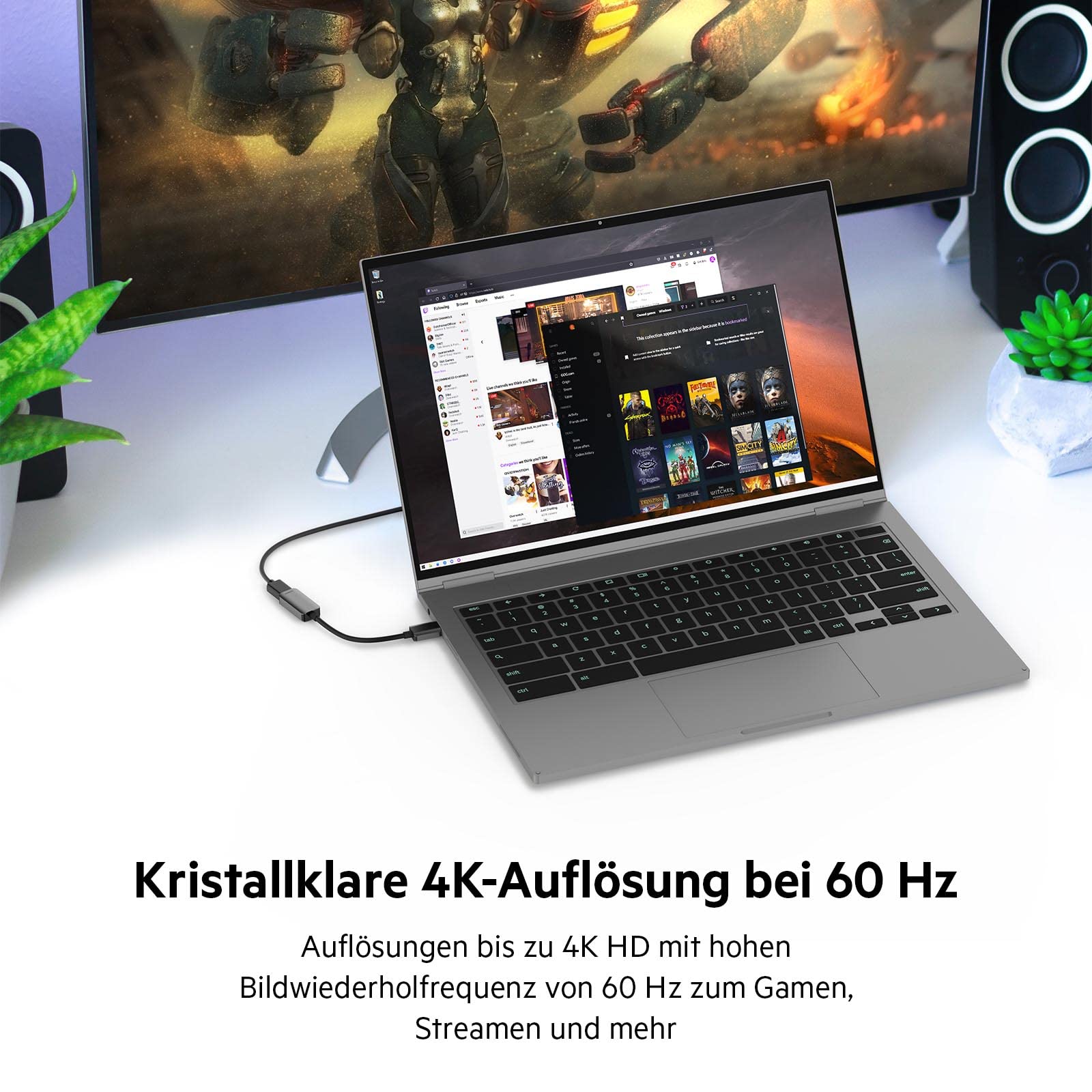 belkin-displayport-auf-hdmi-adapter-avc011-4k-60hz-hdr-hdcp-2-2-schwarz image 2