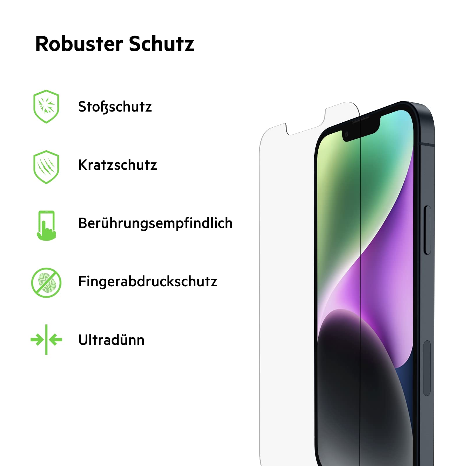 belkin-temperedglass-displayschutz-f-r-iphone-14-und-iphone-13-13-pro image 2