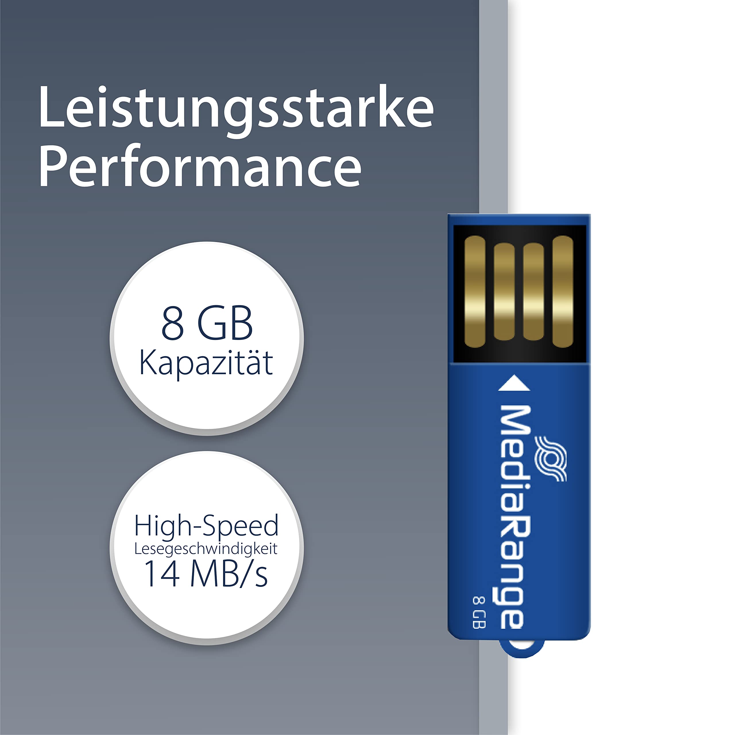 mediarange-usb-stick-8gb-usb-2-0-b-roklammer-design-blau image 2