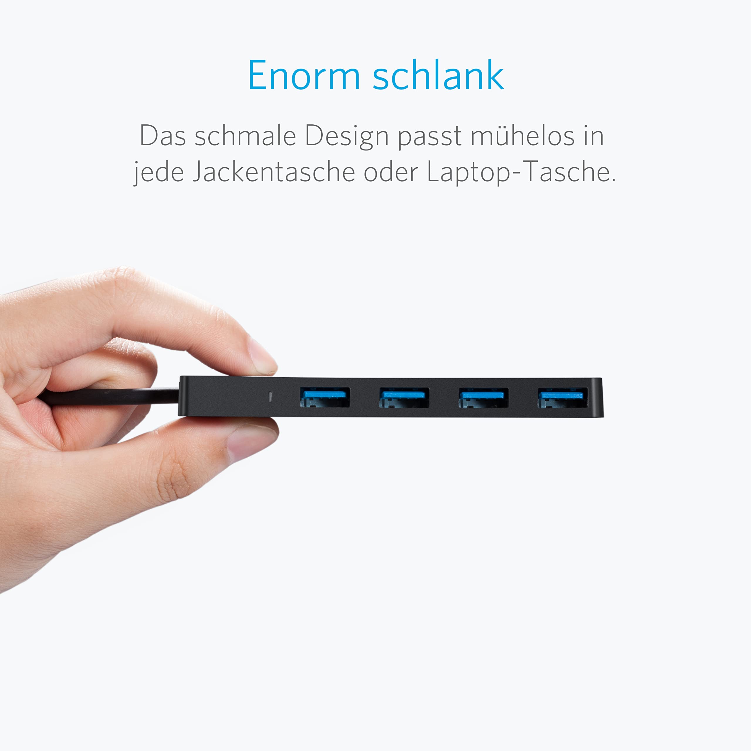 anker-ultra-slim-4-port-usb-3-0-datenhub-5-gbps-f-r-macbook-xps-surface image 3