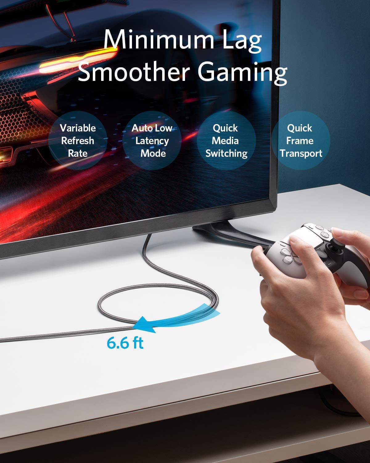 anker-8k-hdmi-kabel-2m-ultra-high-speed-48gbps-hdmi-2-1 image 7