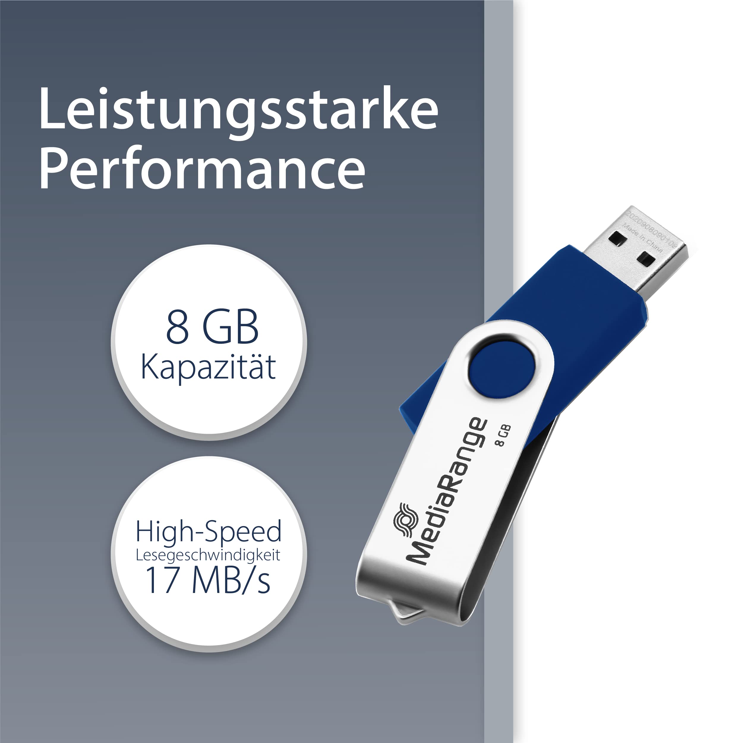 mediarange-flexi-drive-usb-2-0-speicherstick-8gb-mini-mit-drehkappe-blau image 2