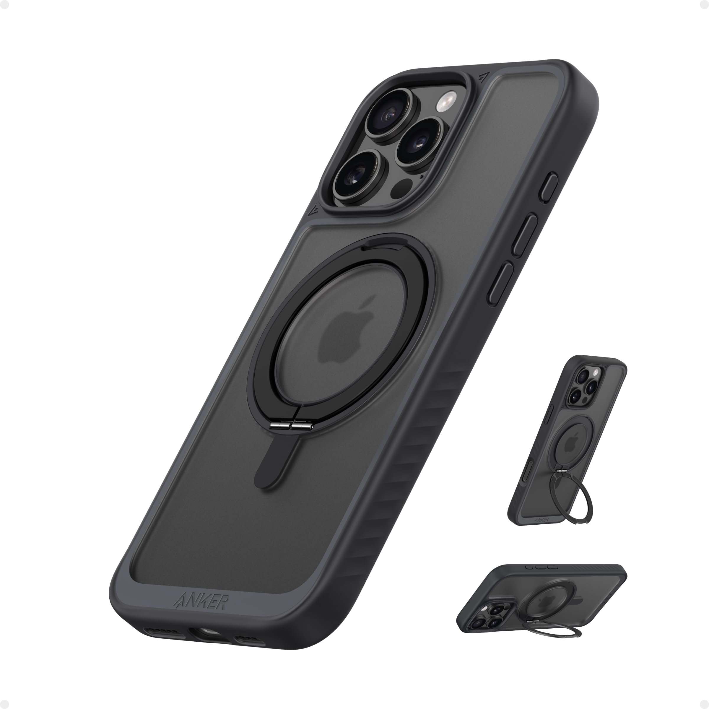 anker-ultra-magnetic-case-iphone-16-pro-max-mit-360-ring-stand-schwarz image 1